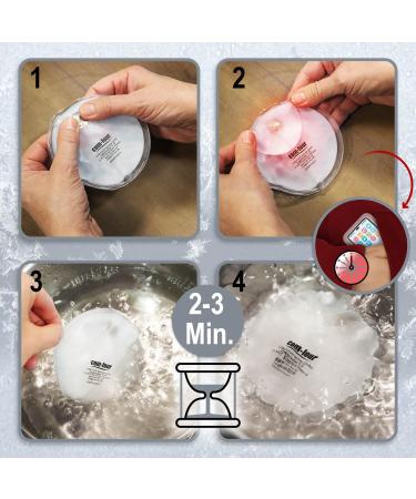 COM-Four 4x Reusable Pocket Warmers - Hand Warmers with Star Motif - Heat Pads for Cold Days & On-the-Go - Large Star Transparent (4 Pack) - Buy Online on GoSupps.com