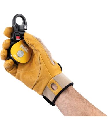 PETZL Spin S1 High Efficiency Pulley - Unisex Adult | Rotating Disc U Yellow for Seamless International Shipping - Buy Online on GoSupps.com