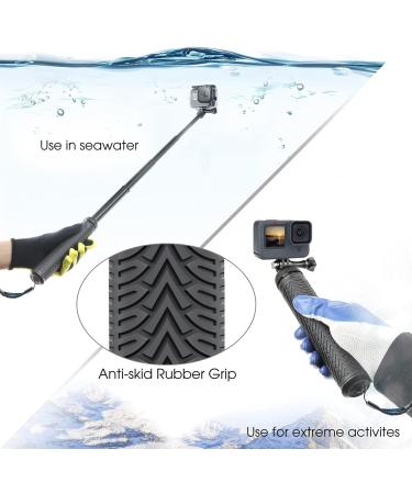 SOONSUN 3-in-1 Aluminum Selfie Stick | Waterproof Monopod for GoPro, DJI, AKASO, SJCAM | Telescoping Pole with Tripod Stand - Buy Online on GoSupps.com