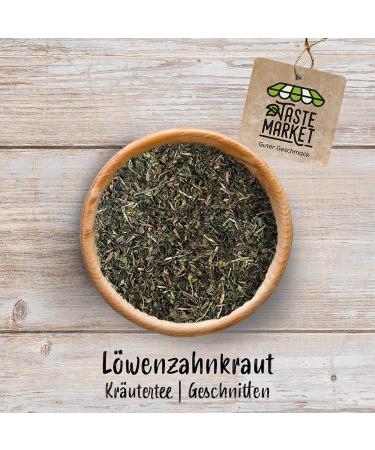  TASTE Guter Geschmack Dandelion Cut 100g 100% Natural Dandelion Leaves for Tea and Cooking - Taste Market - Buy Online on GoSupps.com