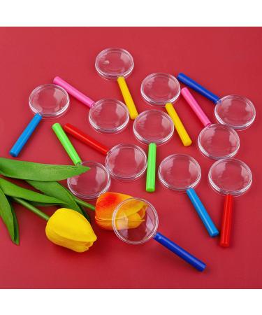 ADXCO 12 Pack Plastic Magnifying Glasses Colorful Magnifying Glasses Party Favors 6 Colors - Buy Online on GoSupps.com