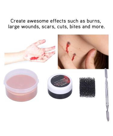 Halloween Stage Makeup Blood Scar Wax Set | Special Effects Tools for TV & Masquerades | Premium Halloween Makeup Effects - Buy Online on GoSupps.com