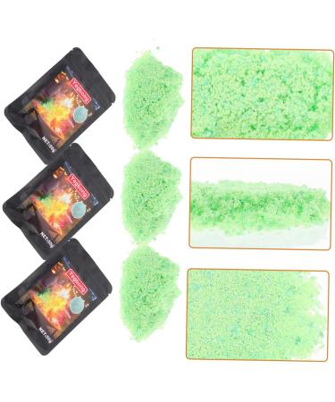 PRETYZOOM 3 Packs Campfire Powder Sales Today Clearance Today Today Clearance Garden Decoration Fire Packets Long Burn Small Fire Pit Outdoor Flame Powder Mineral Powder Party Supplies Beach - Buy Online on GoSupps.com