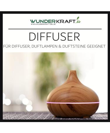 Organic Lavender Oil - 100% Natural Aromatherapy Essential Oil | Wunderkraft.Bio | 30ml for Skin Hair & Face - Buy Online on GoSupps.com