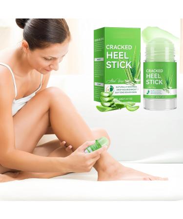 Foot Crack & Crack Prevention Stick - Gentle & Soothing Moisturizer 40g | Restructuring Repair Balm For Cracked Heels For Dry & Cracked Skin Heels Legs Body Women Ho - Buy Online on GoSupps.com