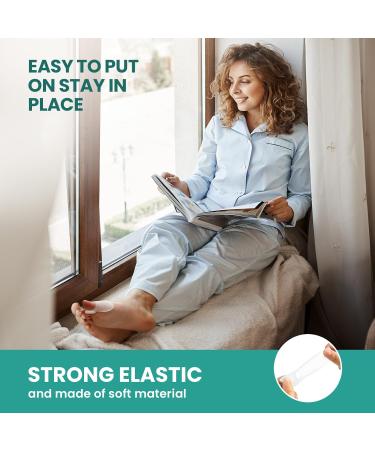 Welnove Bunion Cushion Protector - 8 Pack Aloe Vera Gel Shield for Foot Pain Relief & Calluses - Bunion Corrector with Separator (White - Buy Online on GoSupps.com