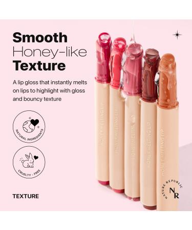 Buy Nature Republic Honey Melting Lip Tint (03 Berry) - K-Beauty Lip Plumper & Gloss for a Cute Glowing Smile | International Shipping Available - Buy Online on GoSupps.com