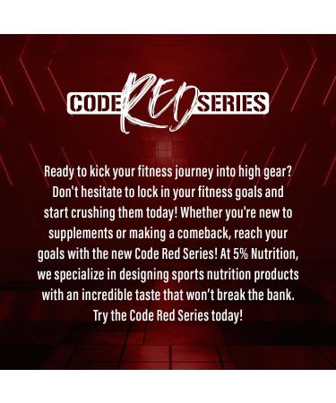 5% Nutrition Code Red Aminos BCAA & EAA Post Workout Recovery Powder | Full Spectrum Essential Amino Acid Complex for Men & Women (Southern Sweet Tea) - Buy Online on GoSupps.com