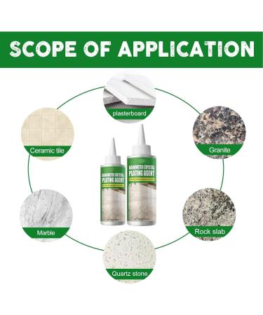 1 Set Marble Nano Crystal-Plating Agent Coating of Stone Nanocrystals Marble Cleaner and Polish with Sponge and Towels Nano Crystal Coating Agent for Tile Long-Lasting Protective Film - Buy Online on GoSupps.com