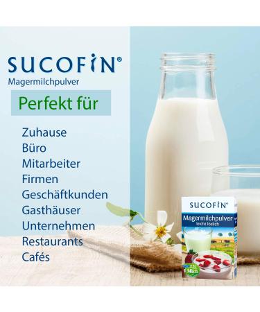 Sucofin Lean Milk Powder 18 x 250g | Nutrient-Rich Easily Soluble Coffee & Baking Solution | Long-Lasting Storage Pack - Buy Online on GoSupps.com