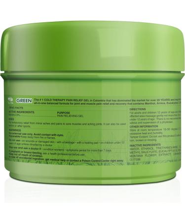 ROSS D ELEN Green Menthol Relief Gel - Large Size | Fast International Shipping for Pain Relief - Buy Online on GoSupps.com
