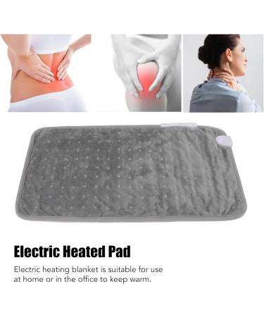 FDIT Electrical Heating Blanket - 3 Timing Modes LCD Display 6-Speed Electric Heating Mat for Bedrooms & Living Rooms (EU Plug 220-240V) - Gray - Buy Online on GoSupps.com