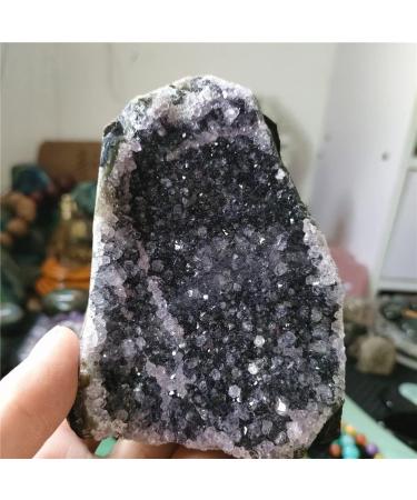 Amethyst Crystals Natural Amethyst Cluster Purple Amethyst Geode Quartz Cluster Crystal Specimen 1pcs JIZTGEDM (Size : 250-350g) - Buy Online on GoSupps.com