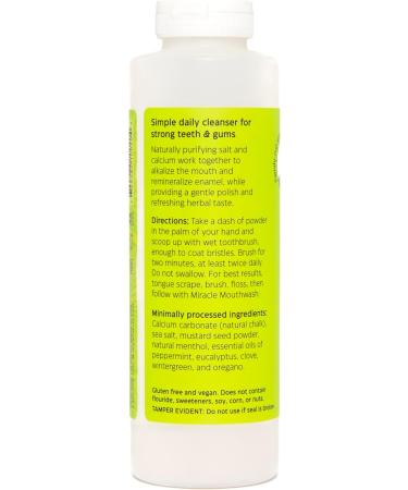 Buy Uncle Harry's All Natural Tooth Powder 16oz - Original (Pack of 1) | Eco-Friendly Dental Care - Buy Online on GoSupps.com