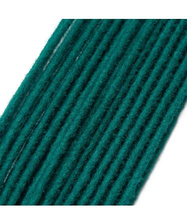 Handmade 20-Inch Synthetic Dreadlock Extensions - Thin 0.6cm Crochet Hair Soft Hip-Hop Style 20 Strands | Color BD# Vol# 20inch - Buy Online on GoSupps.com