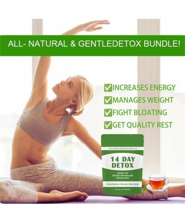 KLYso 14 Day Detox Tea Natural Herbal Cleansing Tea for Refreshing Body and Metabolism Support3PCS - Buy Online on GoSupps.com