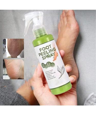 Foot Peeling Spray Orange Oil Foot Peeling Spray That Remove Dead Skin Tea Tree Foot Peeling Spray Remove Dead Skin within Seconds Exfoliator For Cracked Rough Heels Dry Toe Skin&Calluses (2Pcs) Orange+Green - Buy Online on GoSupps.com