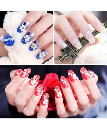 Saviland 3D Sculpture Gel Nail Art Kit - 12pcs Carving Gels for Decoration Patterns in White Pink Red Blue Black - 0.28oz - Buy Online on GoSupps.com