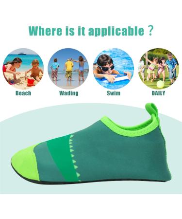 Edoton Kids Aquashing Beach Shoes - Anti-Slip Soft & Durable - Perfect for Swimming Pools & Gardens - Size 32/33 EU - Buy Online on GoSupps.com