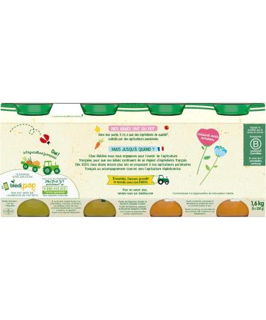 Bl dina Petits Pots pour b b D s 6 Mois Tomates Riz Poulet / L gumes B uf / L gumes Riz Saumon 200 g (Lot de 24) Tomates Riz Poulet Jardini re de L gumes B uf L gumes Verts Riz Saumon du Pacifique - Buy Online on GoSupps.com