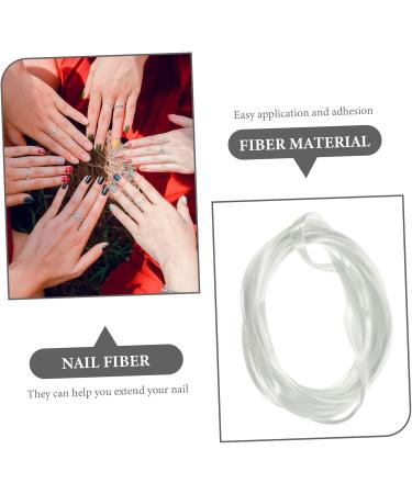 POPETPOP Fiber Nails 1 Square Glass De Unhas Glassine Clear Glass Fiberglass Glases Manicure Extension Fiber Manicure Fiber Glasses Nail Silk Fiber Size 1 As Shown - Buy Online on GoSupps.com