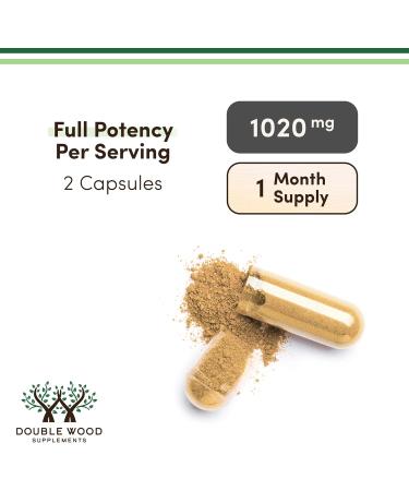 Tongkat Ali Extract 200 to 1 for Men (Longjack) Eurycoma Longifolia 1000mg per Serving 60 Capsules - Men's Health Support with 20mg Tribulus Terrestris (Third Party Tested) by Double Wood 60 Count (Pack of 1) - Buy Online on GoSupps.com