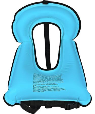 SOLY Inflatable Snorkel Vest - Adult Adjustable Snorkel Life Vest for Water Sports Safety - Buy Online on GoSupps.com