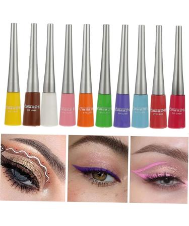 FOMIYES 30 pcs Eyeliner Colour Long-lasting Cosmetics Eye Waterproof Shadow Colors Liner Matte Long Up - Buy Online on GoSupps.com