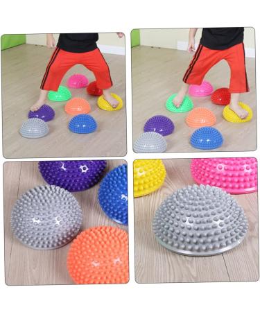 Minkissy Durian Ball - Spiky Massage Ball for Plantar Fasciitis Arm & Leg Relief | Office & Fitness Tool | 16x16x8cm Gray - Buy Online on GoSupps.com