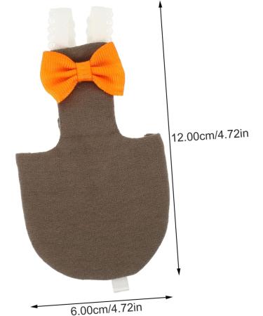 PopetPop Fly Bird Diapers - Reusable Cotton Bird Costumes for Pigeons & Parrots - Bowknots Design 12x6cm - Buy Online on GoSupps.com