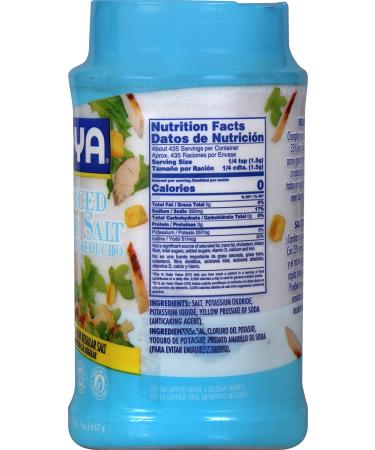 Goya Foods Reduced Sodium Salt 23 oz (Pack of 12) | Low Sodium Seasoning - Buy Online on GoSupps.com