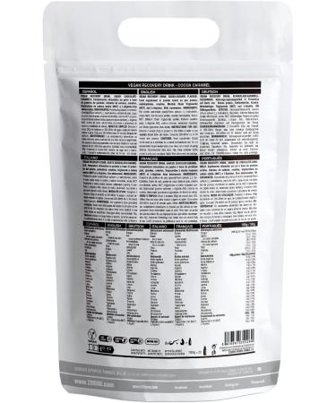 226ERS Vegan Recovery Drink | Vegan Pea Protein with Creatine L-Arginine and MCT | Gluten Free and San Lactose Recovery Recoverer Cocoa Caramel - 1kg - Buy Online on GoSupps.com