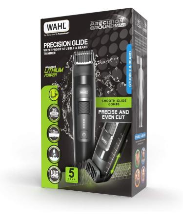 Wahl Beard Trimmer Men Precision Glide Hair Trimmers for Men Mens Stubble Trimmer Male Grooming Set Fully Washable Integrated Cutting Combs Waterproof Beard Trimming Single - Buy Online on GoSupps.com