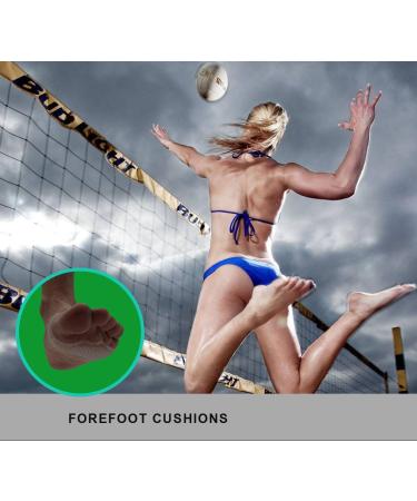 Professional Metatarsal Pads for Runners - Soft Gel Forefoot Cushions for Diabetic Feet & Callus Pain Relief - Breathable Comfort - Buy Online on GoSupps.com