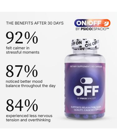 Off by Psic espacio Dietary Nutritional Supplement Night Time L theanine Pills for Adults Melatonin Sleep Aid Supplement for Relaxation Sleep Quality and Calm Mood (60 Count Pack of 1) - Buy Online on GoSupps.com