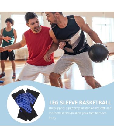 Buy Sosoport 2pcs Knee Socks - Reusable Leg Protective Sleeves for Men | Running Calf Protector & Warm Leg Sleeves - Premium Comfort & Support for Active Lifestyles - Buy Online on GoSupps.com