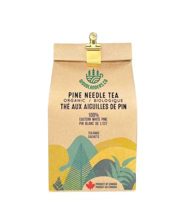 Organic Canadian Eastern White Pine Needle Tea (8g x 15 TEA BAGS) Fresh Pine Needle Tea and a Product of Canada