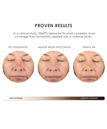 TEMPTU Air Airbrush Starter Kit | Cordless Professional At-Home Makeup | Travel-Friendly Anti-Aging Foundation | Long-Wear & Buildable | 4W Nude Shade - Buy Online on GoSupps.com