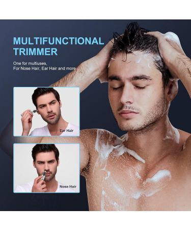 Ginity Nose Hair Trimmer 2023 - Professional USB Rechargeable Trimmer for Men & Women - Painless Dual Edge Blades - IPX7 Waterproof - Easy Cleansing - Nasal Clipper - Buy Online on GoSupps.com