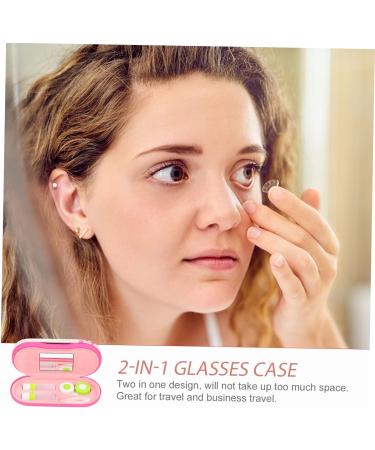 Buy Healvian Double-Layer Glasses Case Set - Portable Lens Solution Bottles for Women - Shop Internationally - Buy Online on GoSupps.com