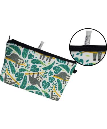 LOOMILOO Cosmetic Bag for Women  Adorable Roomy Makeup Bags Travel Water Resistant Toiletry Bag Accessories Organizer Sloth (Sloth 51476) A:Sloth 51476 - Buy Online on GoSupps.com