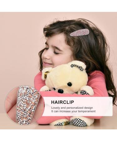 Buy Lurrose Rhinestone Snap Hair Clips - 5 Decorative Crystal Alligator Barrettes for Parties & Weddings - Buy Online on GoSupps.com