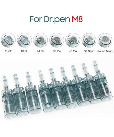 Shop Dr. Pen Ultima M8 Microneedling Pen Cartridges - 16 Pins (10 Pack) for Flawless Skin | International Shipping Available - Buy Online on GoSupps.com