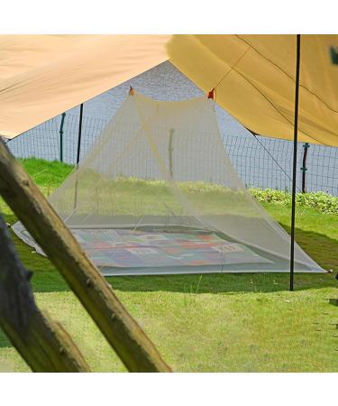 Outdoor Night Sleeping Net - Bed Sleeping Protection Fly Net Tent Carry Bag Netting Curtains Netting Curtains Large Fly Net Tent Mesh Net Bees Protection Net for Outdoors (150 * 220 * 160cm) - Buy Online on GoSupps.com