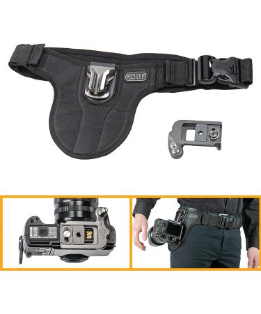 SpiderPro Mirrorless Single Camera System v2 with Self-Locking Holster - Carry Heavy Gear with Ease | Spider Holster - Buy Online on GoSupps.com