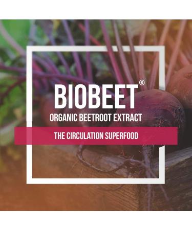BioBeet Max Strength Beet Root Capsules - 21:1 Concentrate - 28,350mg Organic Beetroot - With BioPerine for Enhanced Absorption (60 Capsules) - Buy Online on GoSupps.com