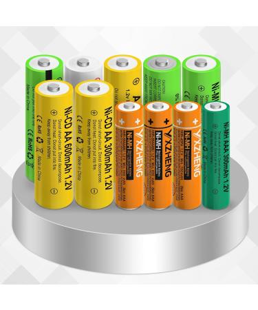 AAA 300mAh Ni-MH Rechargeable Batteries (8 Pack) for Solar Lawn Lights - Eco-Friendly Power for Outdoor Use - Buy Online on GoSupps.com