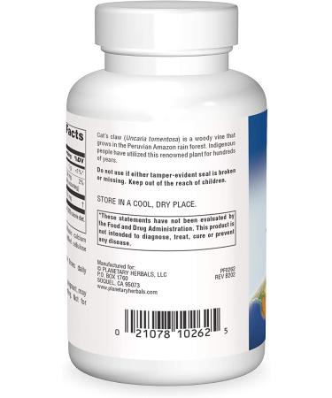 Buy Planetary Herbals Cat's Claw 750 mg - 90 Tablets for Immune Support - Buy Online on GoSupps.com