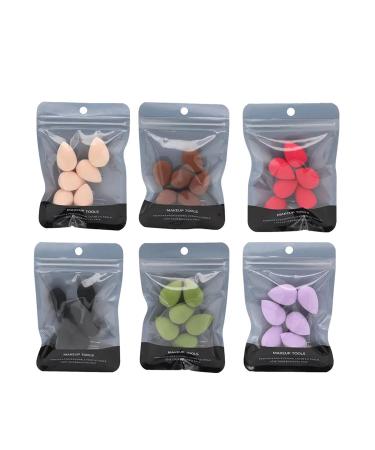 U&I Beauty Sponge Blender - Latex-Free Vegan Makeup Sponge for Flawless Powder Cream & Liquid Application - Mini Size in Brown - Ideal for Foundation Concealer Highlight & Eye Shadow - Buy Online on GoSupps.com