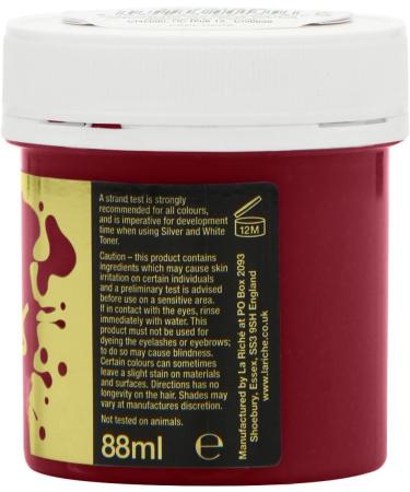 La Riche Directions Poppy Red Hair Dye 88.7ml - Semi-Permanent Color - Buy Online on GoSupps.com